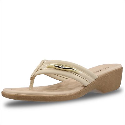 Tamanco Beira Rio Feminino - Creme