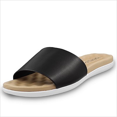 Chinelo Beira Rio Slide Feminino - Preto
