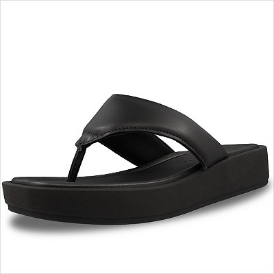 Tamanco Beira Rio Plataforma Feminino - Preto
