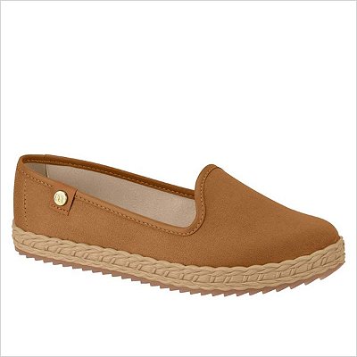 Sapatilha Moleca Camurça Flex Ref:5696.304 - Camel/Nude