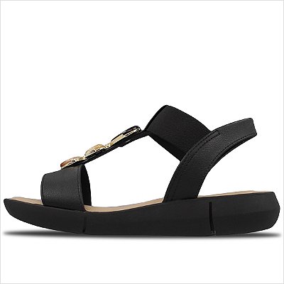 Sandália Modare Ultra Conforto Feminina - Preto