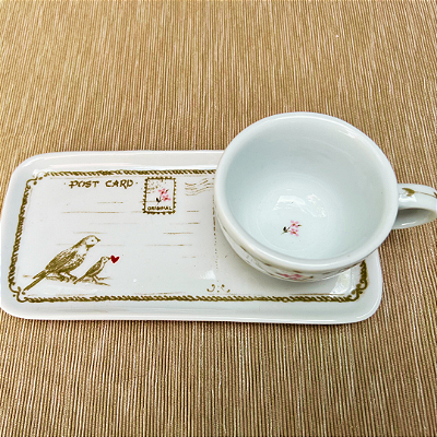 Conjunto de café - 2 peças - Flor de Maio