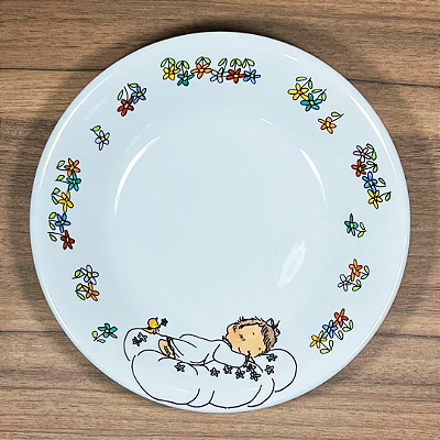 Prato de sopa Jardim - Infantil