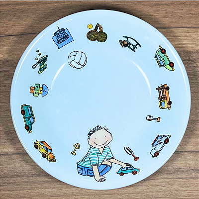 Prato de sopa Brincadeira - Infantil