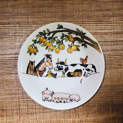Prato de sopa Fazenda - Infantil