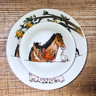 Conjunto Fazenda - 2 peças - Infantil