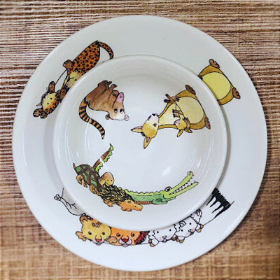 Conjunto Zoológico - 2 peças - Infantil