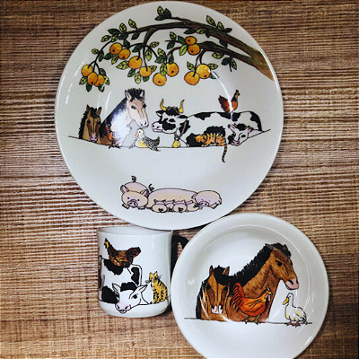 Conjunto Fazenda - 3 peças - Infantil