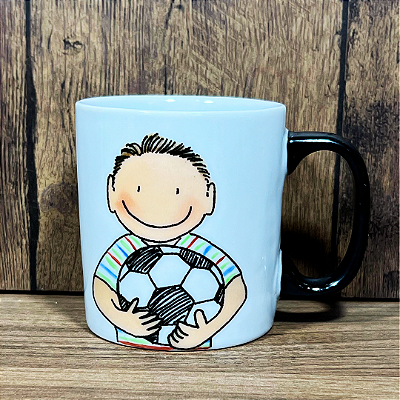 Caneca Bola 250 ml - Garotada