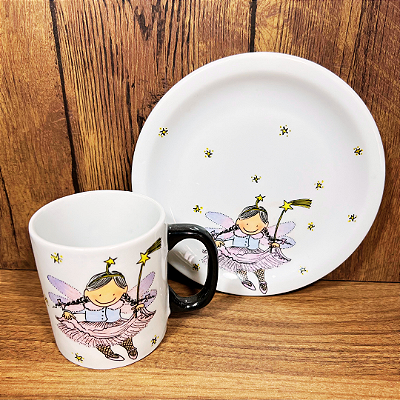 Conjunto Fada Lilás - 2 peças - Garotada