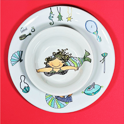 Conjunto Sereia - 2 peças - Garotada