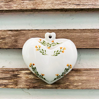 Vaso de parede - Laranja - Júlia