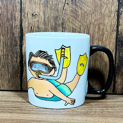 Caneca Praia 250 ml - Garotada