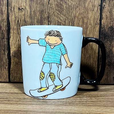 Caneca Skatista 250 ml - Garotada