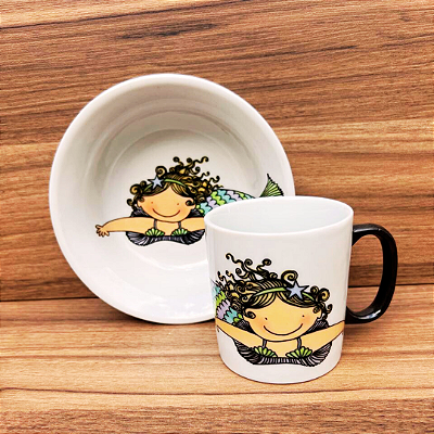 Conjunto Sereia - 2 peças - Garotada