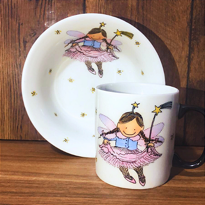 Conjunto Fada Lilás - 2 peças - Garotada