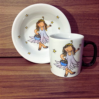 Conjunto Fada Estrela - 2 peças - Garotada
