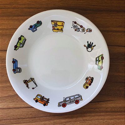 Prato de sopa Brinquedos - Infantil