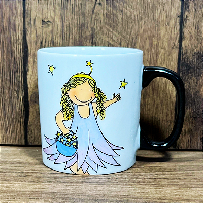 Caneca Fada Estrela 250 ml - Garotada