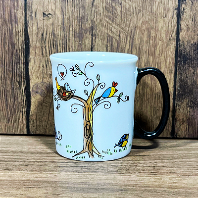 Caneca Passarinho 120 ml - Infantil