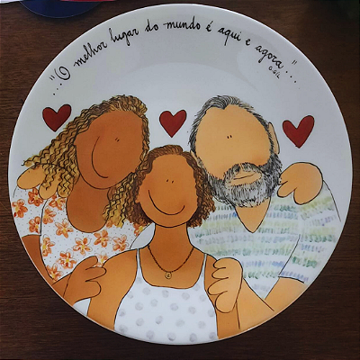 Prato Família - até 3 pessoas - 24 cm