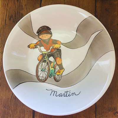 Prato de sopa infantil - feito sob medida