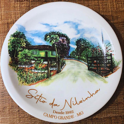 Prato decorativo - feito sob medida