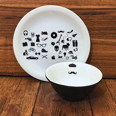 Conjunto - 2 peças - Bigode