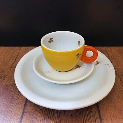 Conjunto de chá - 3 peças - Abelha