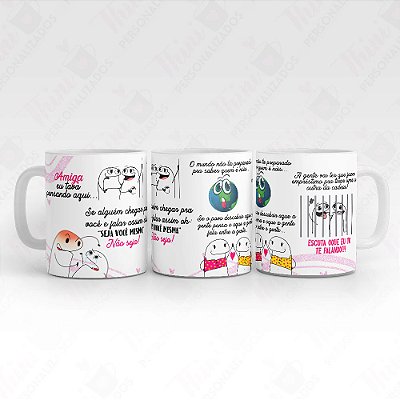 Caneca Amigas Presas Flork