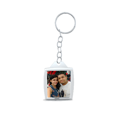 Chaveiro Personalizado com 2 Fotos