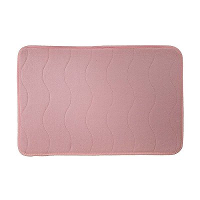 Tapete de Banheiro Touch 10 Rosa 0,40X0,60M - Edantex