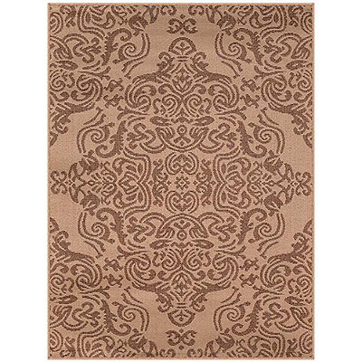 Tapete Sisal Eco Nature Real 87 Bege-Marrom 2,00X3,00M