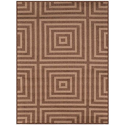 Tapete Sisal Eco Nature Labirinto 70 Marrom 0,50x0,80M