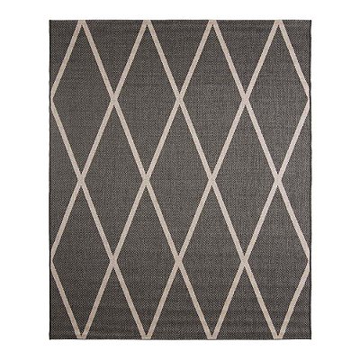 Tapete Sisal Eco Nature Geo 56 Chumbo 1,33x1,90M