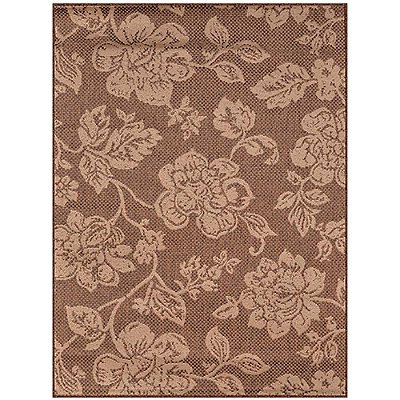 Tapete Sisal Eco Nature Flora 70 Marrom 1,00X1,50M