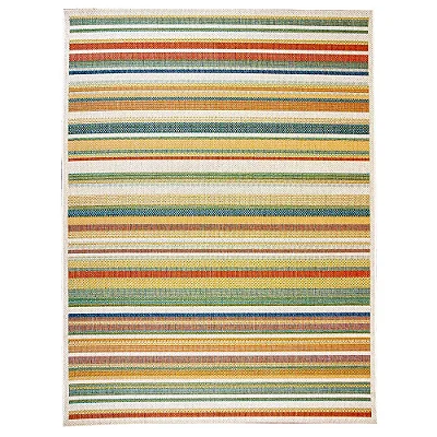 Tapete Sisal Aurora 01 Colorido 0,50X0,80M - Edantex