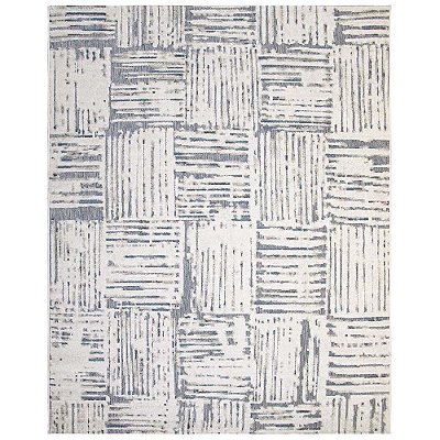Tapete para Sala Solar 04 Bege-Cinza-Azul 2,00X3,00M