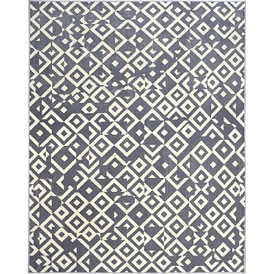 Tapete para Sala Soft Fantasy Cinza 1,00X1,50M - São Carlos