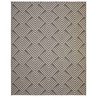 Tapete para Sala Sisal Vitale 08 Marrom 3,00X4,00M