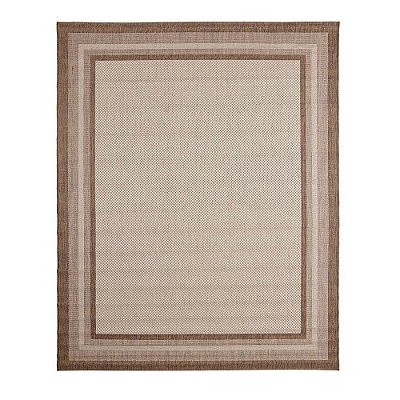 Tapete Sala Sisal Eco-Nature Moldura 70 Marrom 3,00X4,00M