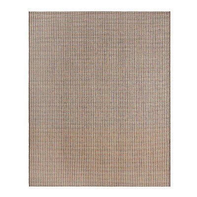 Tapete Sala Sisal Buzios Barra 49 Marrom-Azul 1,00X1,50M