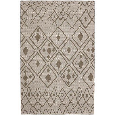 Tapete para Sala Seridó 21645A Marrom 1,43X2,20M