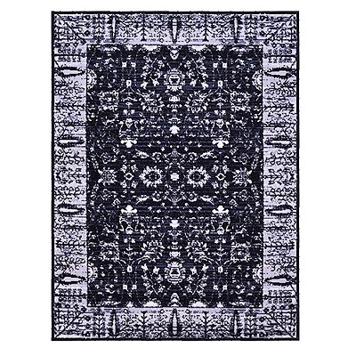 Tapete para Sala Renaissance Persia 50 Preto 1,50X2,00M