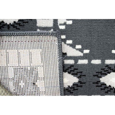 Tapete para Sala Renaissance Oxford 56 Chumbo 1,33X1,90M