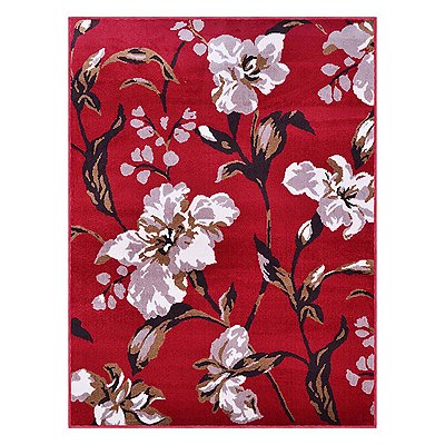 Tapete para Sala Renaissance Holanda 10 Vermelho 1,50X2,00M