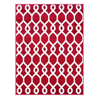 Tapete para Sala Renaissance Dublin 10 Vermelho 1,50X2,00M