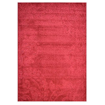 Tapete para Sala Realce Tracery 10 Vermelho 1,50X2,00M