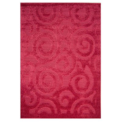 Tapete para Sala Realce Snail 10 Vermelho 1,50X2,00M