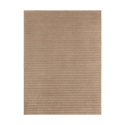 Tapete para Sala Realce Listras 03 Creme Cotton 2,00X2,50M